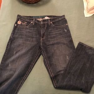 Men’s Cinch Jeans, size 36x34. Worn once.